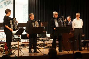 Herbstkonzert 2018: Ad-hoc-Quartett: Applaus verdient